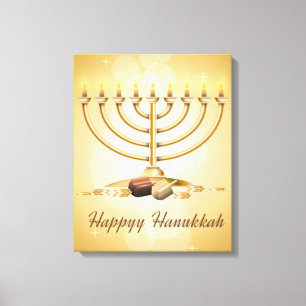 Hanukkah Canvas Print