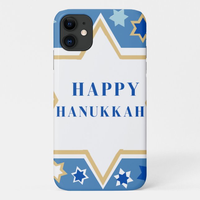 Hanukkah case for iPhone (Back)