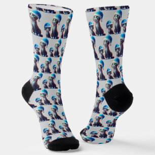 Hanukkah Cats Socks