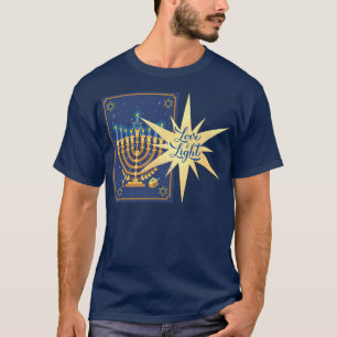 Hanukkah Celebration Of Love Light Tarot Card With T-Shirt