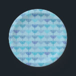 Hanukkah Chanukah Chanukkiah Menorah Pattern Blue Paper Plate<br><div class="desc">Hanukkah Chanukah Chanukkiah Menorah Pattern Blue. Lovely modern minimalist geometric design for the Jewish festival of lights. By Kierkegaard Design Studio.</div>