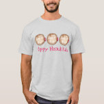 Hanukkah Chanukah Jewish Holidays Jelly Doughnut T-Shirt<br><div class="desc">Features an original illustration of a jelly doughnut topped with powdered sugar. Perfect for Hanukkah!

This Chanukah illustration is also available on other products. Don't see what you're looking for? Need help with customisation? Contact Rebecca to have something designed just for you.</div>