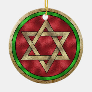 Hanukkah - Chanukah Star of David Ornament