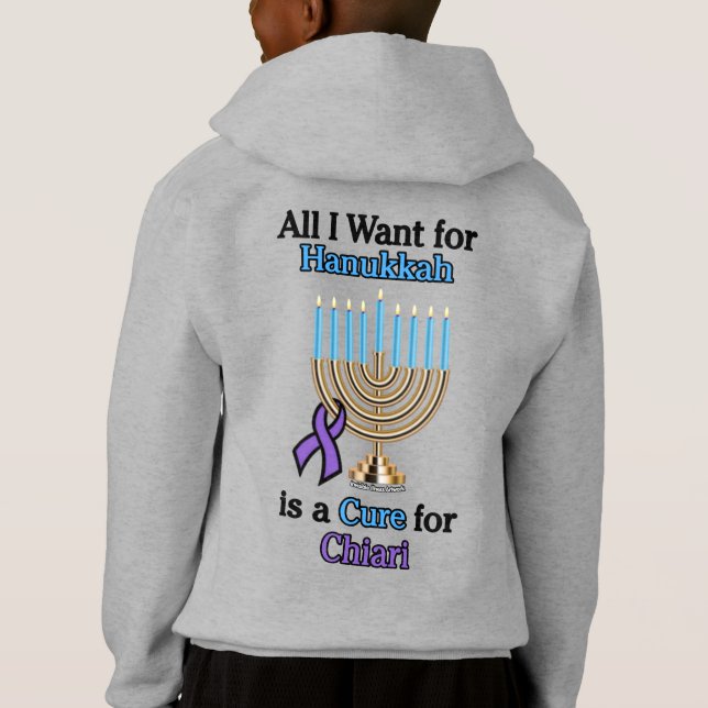 Hanukkah...Chiari Hoodie (Back)