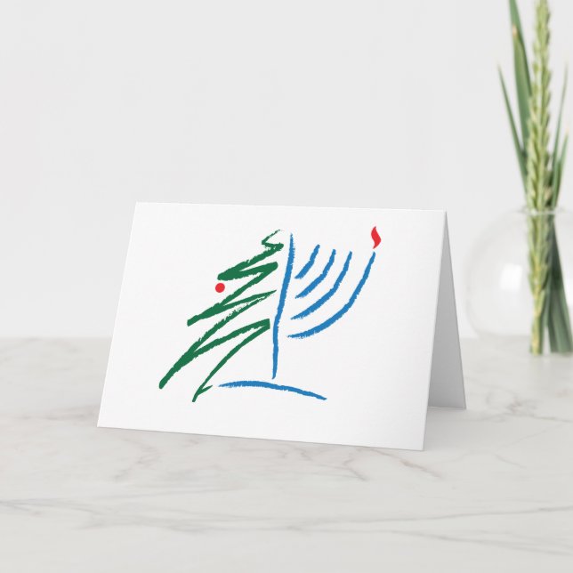 Hanukkah/Christmas Card (Front)