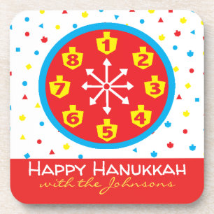 Hanukkah Coasters 8 Days & Nights