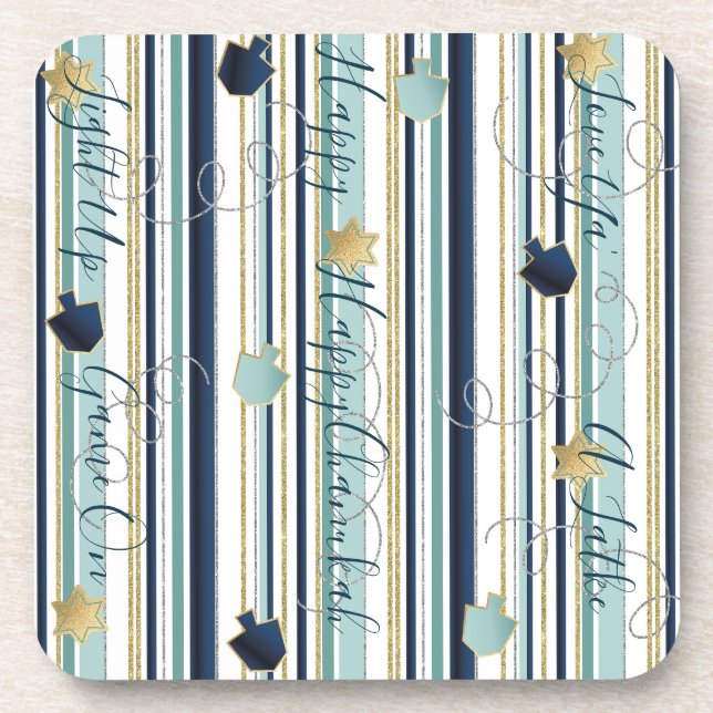 Hanukkah Coasters The New Elegant Too (Front)
