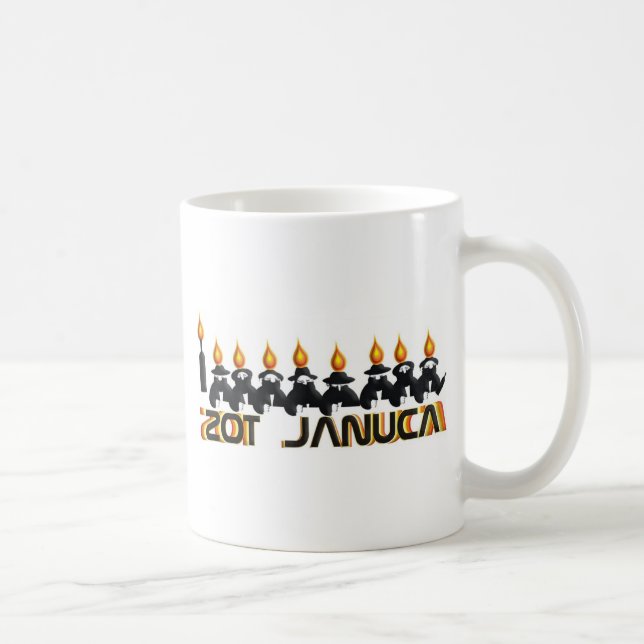 Hanukkah Coffee Mug (Right)
