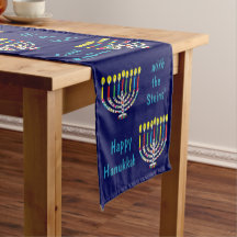 Hanukkah Colourful Menorahs