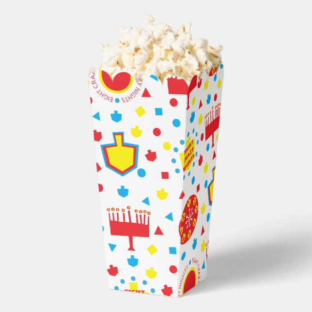 Hanukkah Crazy 8 Favour Box (Popped)