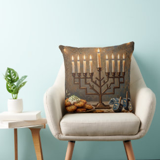 Hanukkah cushion