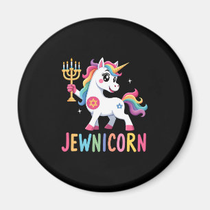 Hanukkah Dabbing Unicorn Jewnicorn Chanukah Jewish Magnet