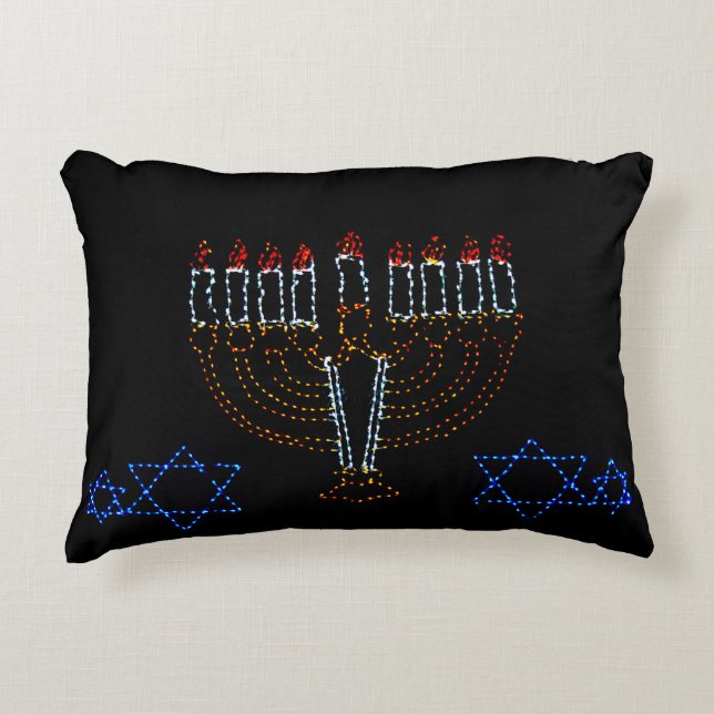 Hanukkah  decorative cushion (Front)