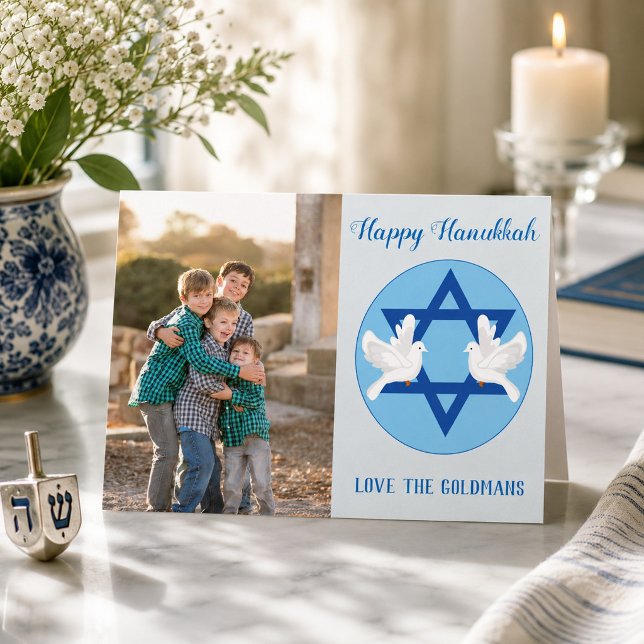 Hanukkah Dove Greetings of Peace (Creator Uploaded)