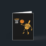 Hanukkah Dreidel Basketball Chanukah Jewish Men Bo Card<br><div class="desc">Hanukkah Dreidel Basketball Chanukah Jewish Men Boys Kids</div>