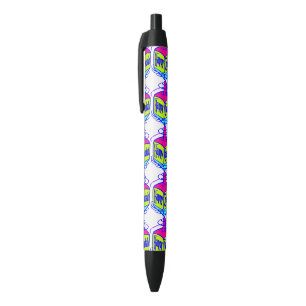 Hanukkah Dreidel Black Ink Pen