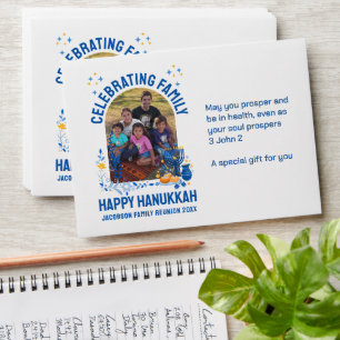 HANUKKAH FAMILY REUNION Chanukah Gelt Envelope
