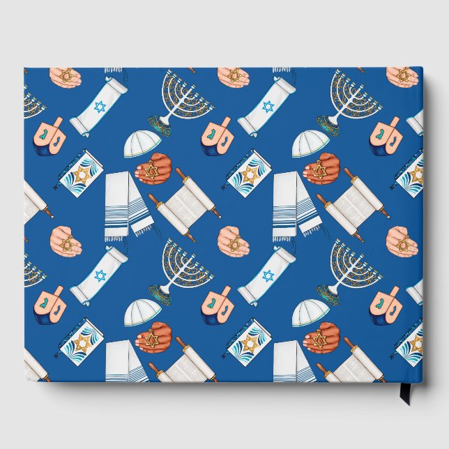Hanukkah Fun Guestbook (Back)