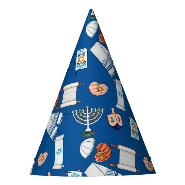 Hanukkah Fun Party Hat (Front)