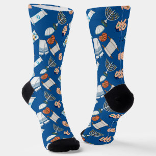 Hanukkah Fun Socks