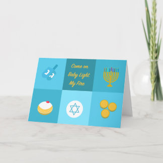 Hanukkah Funny Holiday Card