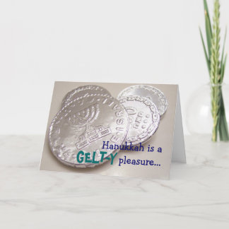 Hanukkah Gelty Pleasure Card