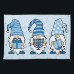 Hanukkah Gnomes Trio Kitchen Towel<br><div class="desc">hanukkah gnomes trio kitchen towel</div>