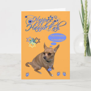 Hanukkah greeting card