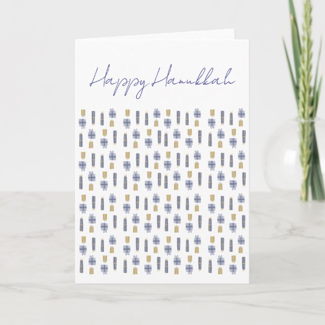 Hanukkah Greeting Card (Front)