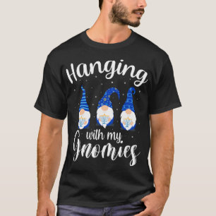 Hanukkah Hanging With My Gnomies holiday Chanukah T-Shirt