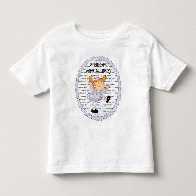 Hanukkah Happy Toddler Shirt (Front)
