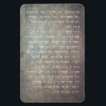 Hanukkah Hebrew Al Hanisim Prayer Judaica Art Magnet<br><div class="desc">Unique artistic depiction for the Hebrew prayer Al Hanisim Hebrew Prayer, starting with the words, "And we thank You for the miracles, for the redemption, for the mighty deeds, for the saving acts, and for the wonders which You have wrought for our ancestors in those days, at this time." The...</div>