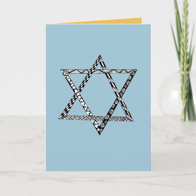 Hanukkah  holiday card (Front)