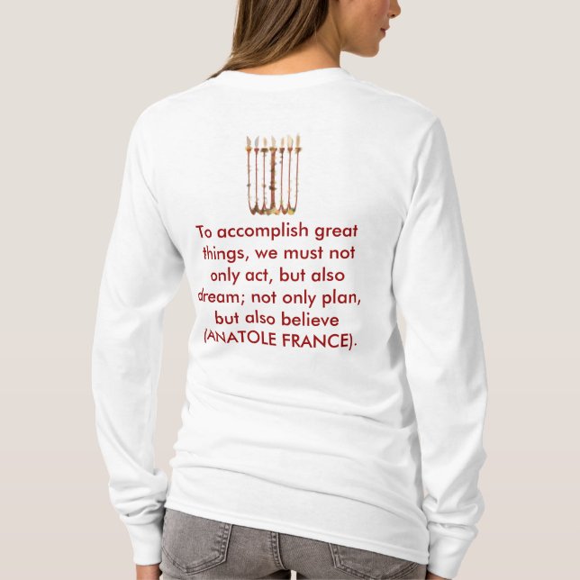 Hanukkah Hoodies & Sweetshirts: Lights (Back)