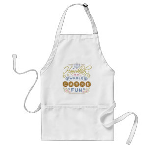 Hanukkah is a Whole Latke Fun Funny Standard Apron