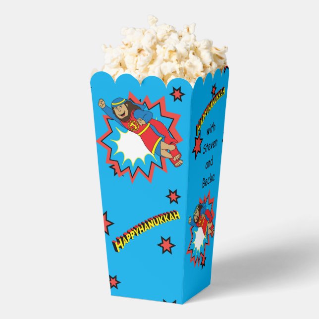 Hanukkah Judah Maccabee Favour Box (Popped)