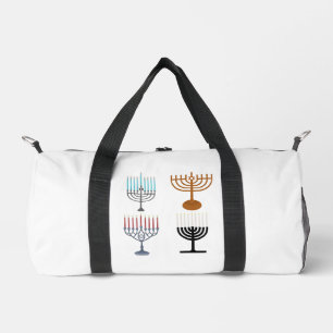 Hanukkah Judaism Jew Religion Duffle Bag