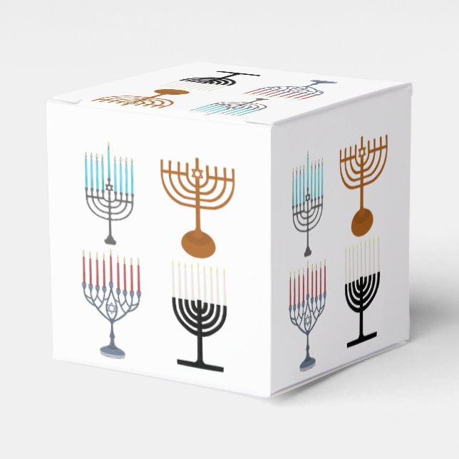 Hanukkah Judaism Jew Religion Favour Box (Front Side)