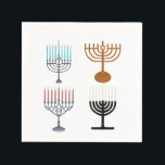 Hanukkah Judaism Jew Religion Napkin<br><div class="desc">Hanukkah is a Jewish festival held every year, which celebrates the victory of light over darkness and the struggle of the Jews against their oppressors. Usually the party lasts about eight days.</div>