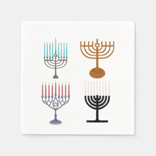 Hanukkah Judaism Jew Religion Napkin