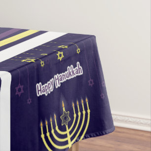 Hanukkah Kitchen Linens Dinning Tablecloths