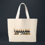 Hanukkah Large Tote Bag<br><div class="desc">Customise it with your own design,  or any of ours.</div>