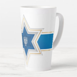 Hanukkah Latte Mug