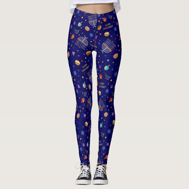 Hanukkah Leggings (Front)