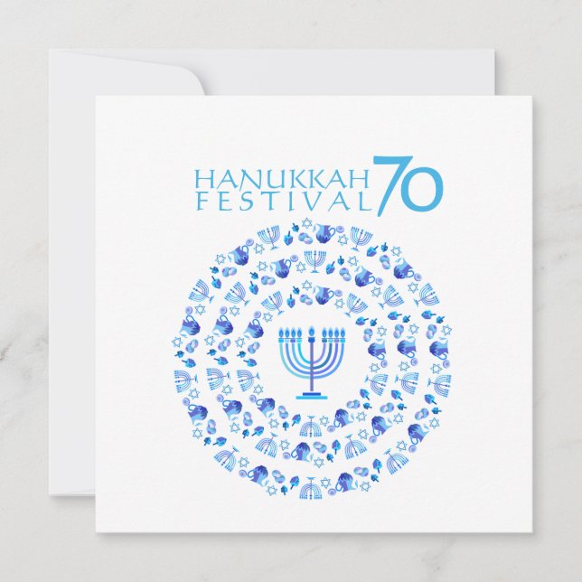 Hanukkah Lights Festival Anniversary 70th (Front)