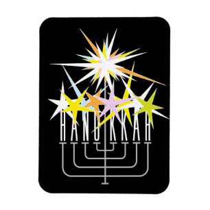 Hanukkah Lights Magnet