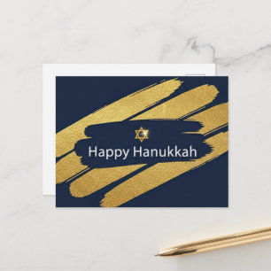 Hanukkah Lights Postcard