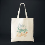 Hanukkah Live Laugh Latke Funny Holiday Family Tote Bag<br><div class="desc">Hanukkah Live Laugh Latke Funny Holiday Family</div>