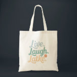 Hanukkah Live Laugh Latke Funny Holiday Family Tote Bag<br><div class="desc">Hanukkah Live Laugh Latke Funny Holiday Family</div>