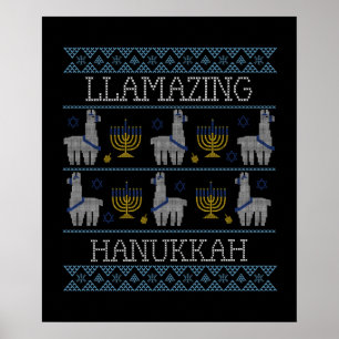 Hanukkah - Llamazing Hanukkah Poster